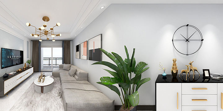 YAOYAO11-花溪半岛套内69㎡-装修设计方案