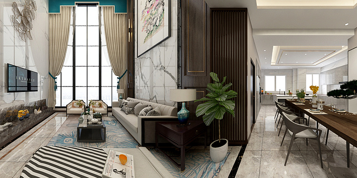 伟7213-2层别墅户型-装修设计方案