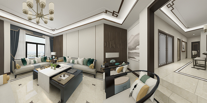 停留的静默-效果图-装修设计方案