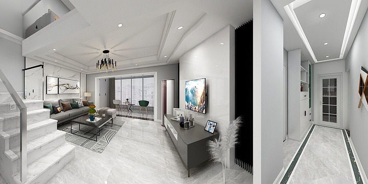 陆月十柒i-简阳雷先生宅邸图纸2020.51-装修设计方案