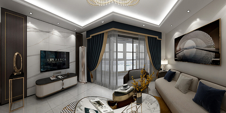 颜墅空间-云麓之城-装修设计方案