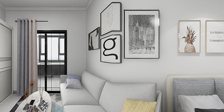 石桥-盛龙2-6-11酷家乐-装修设计方案