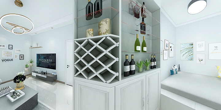 室内设计王凯-建大蓝波湾-装修设计方案