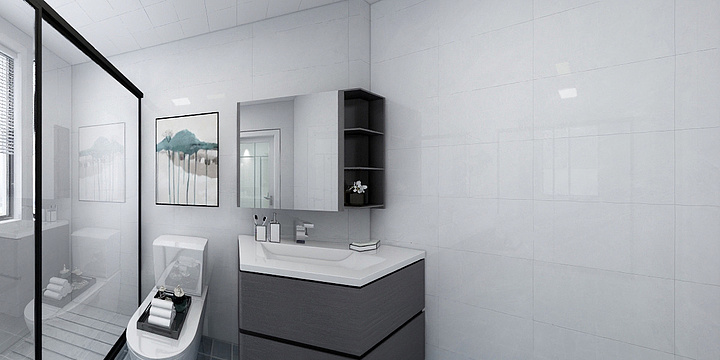 zhangkeer-献县98.8-现代精装-装修设计方案