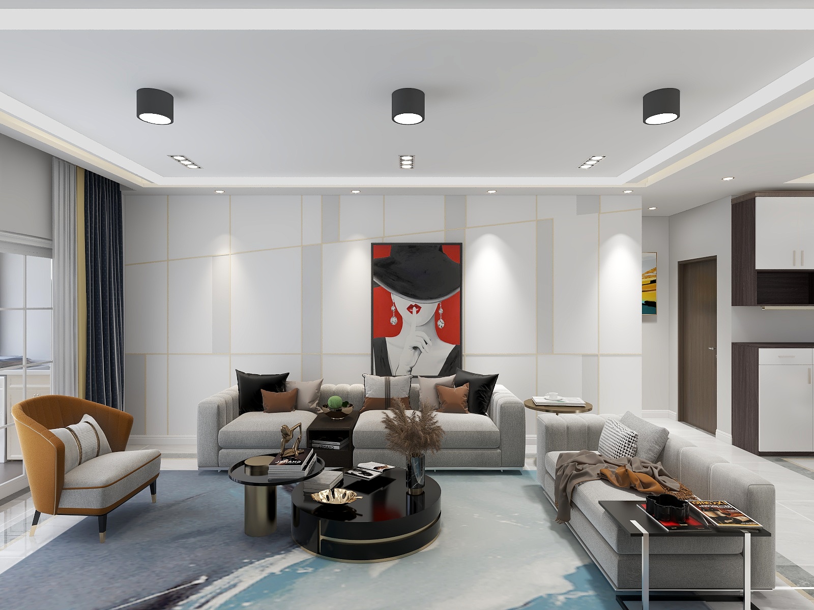 雏菊daisy-软装专业作业户型-装修设计方案