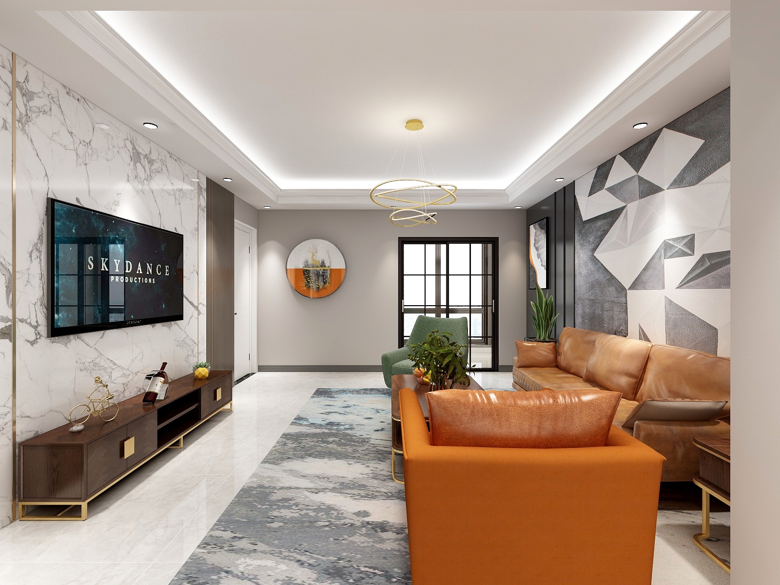 Seven一7-圣城94平方案-装修设计方案