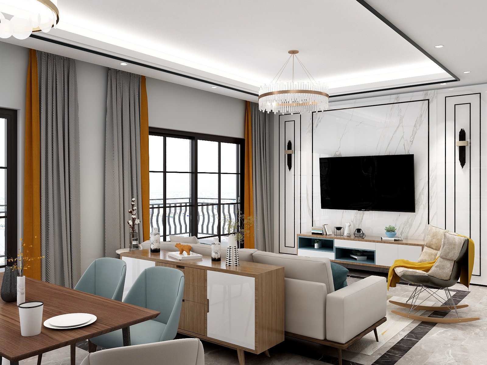 马小角-富力尚悦居118㎡-装修设计方案