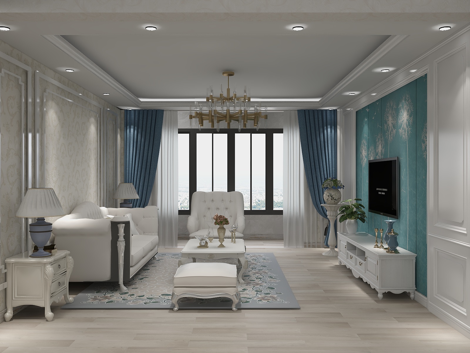 A0西宁博展装饰-未命名户型图-装修设计方案