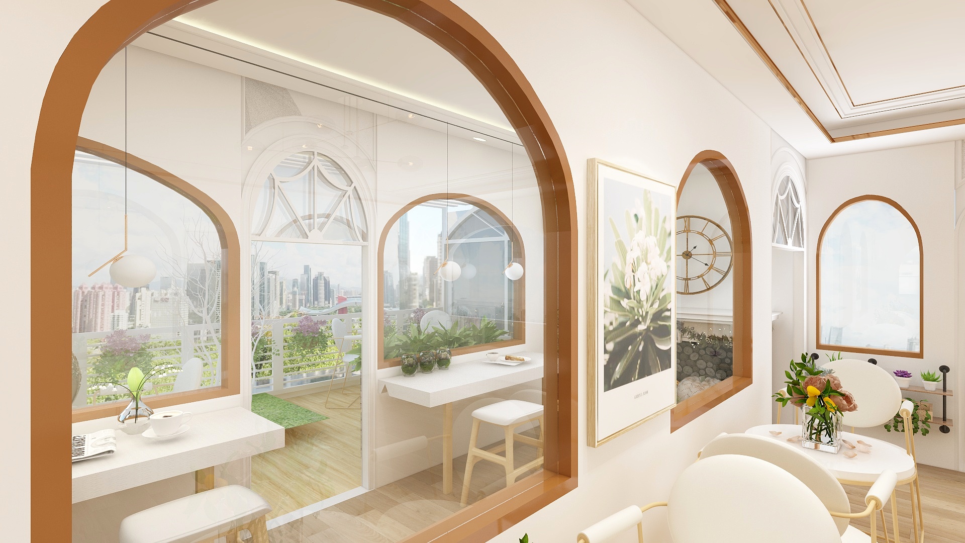 ONETWE-饮品店装修效果图