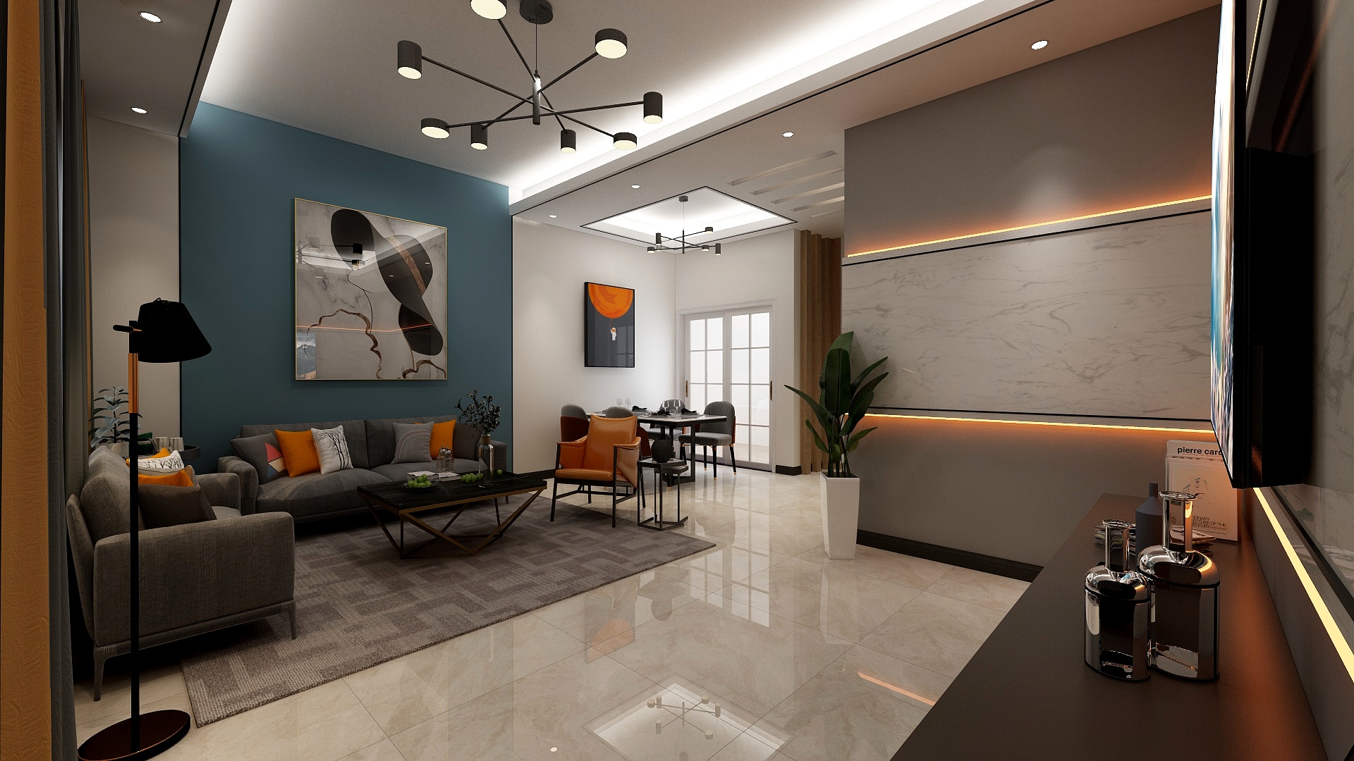 黄正恺-现代名城跳层雅居-装修设计方案