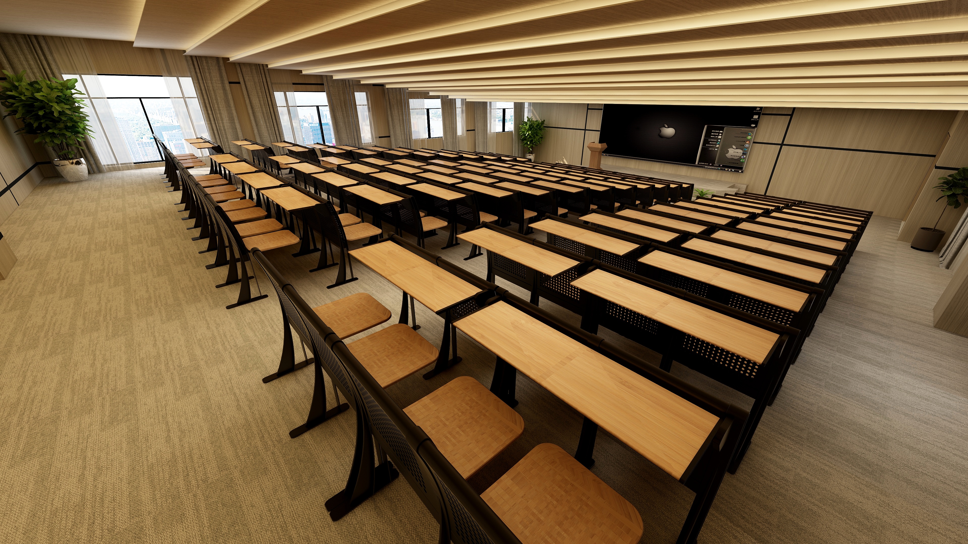 明德-合班教室（贵阳校区）-装修设计方案