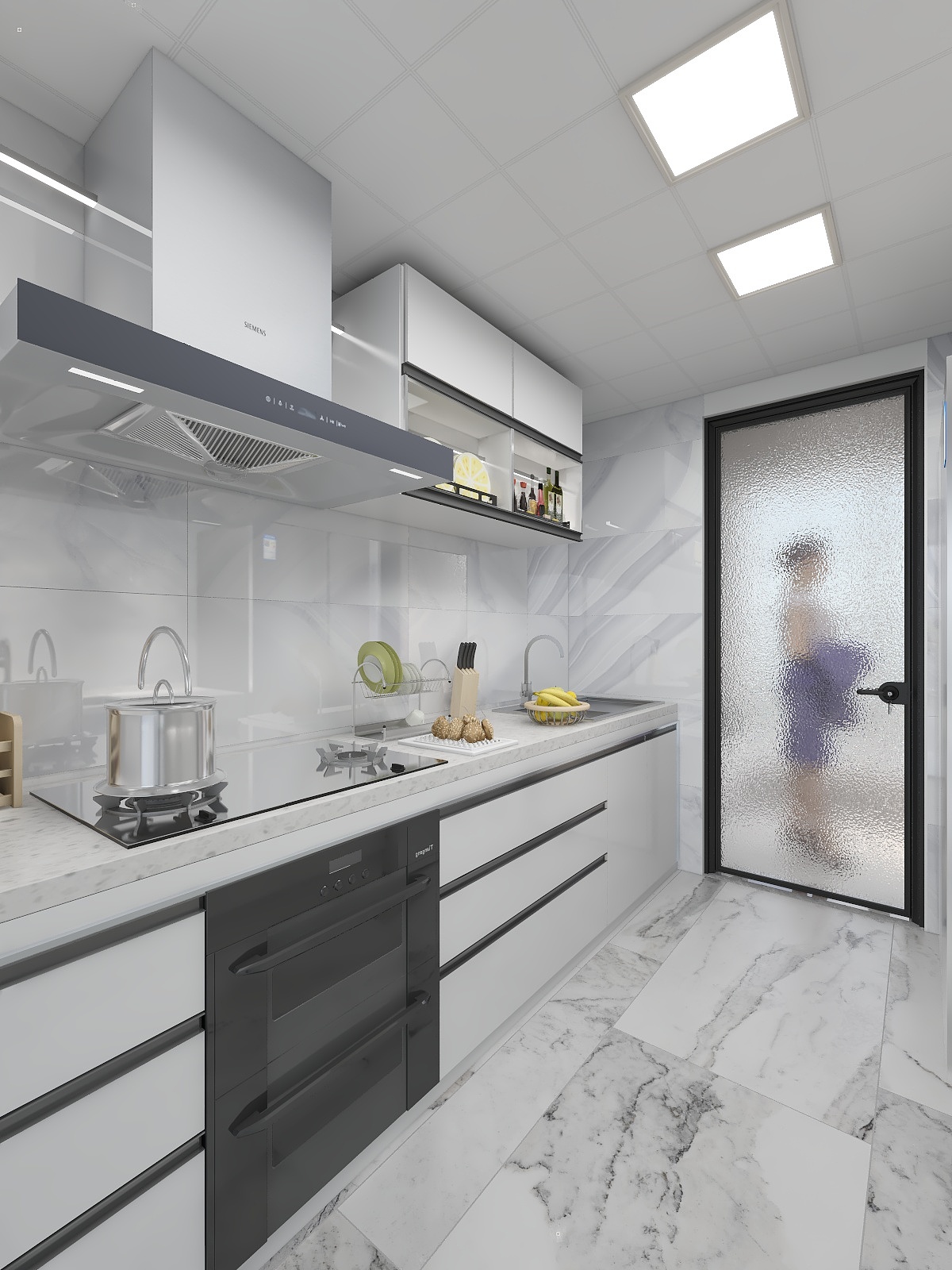 郑钧-153平轻奢5居室装修效果图