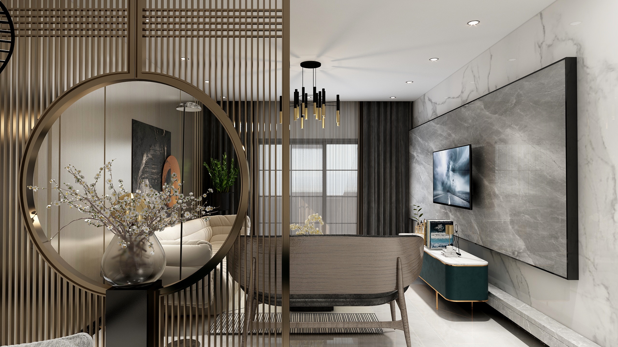 谢帆帆-祥源城市之光D户型135㎡现代风-装修设计方案