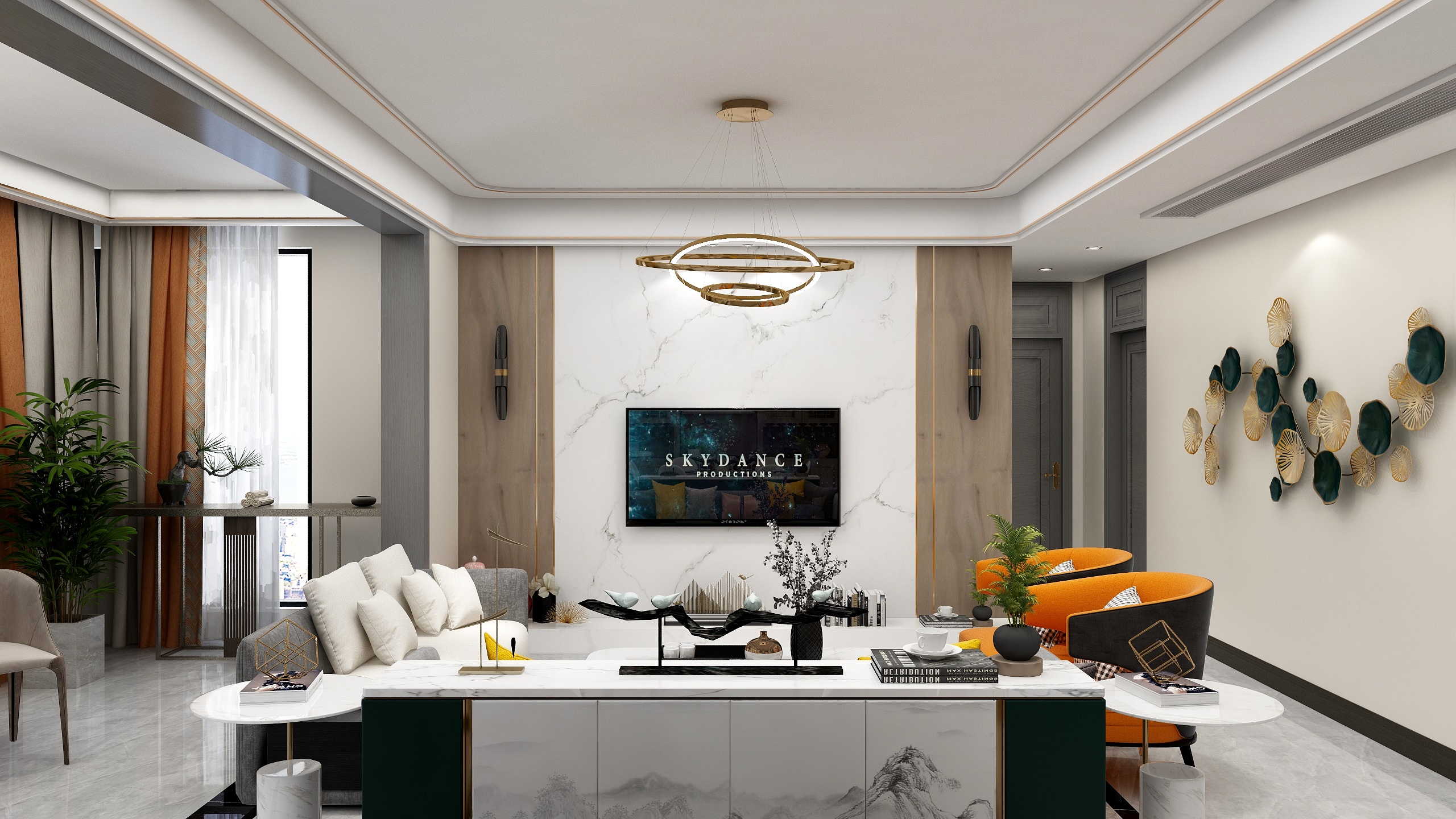 韩袭人丨-东原观天下2-1-2601郭总效-装修设计方案