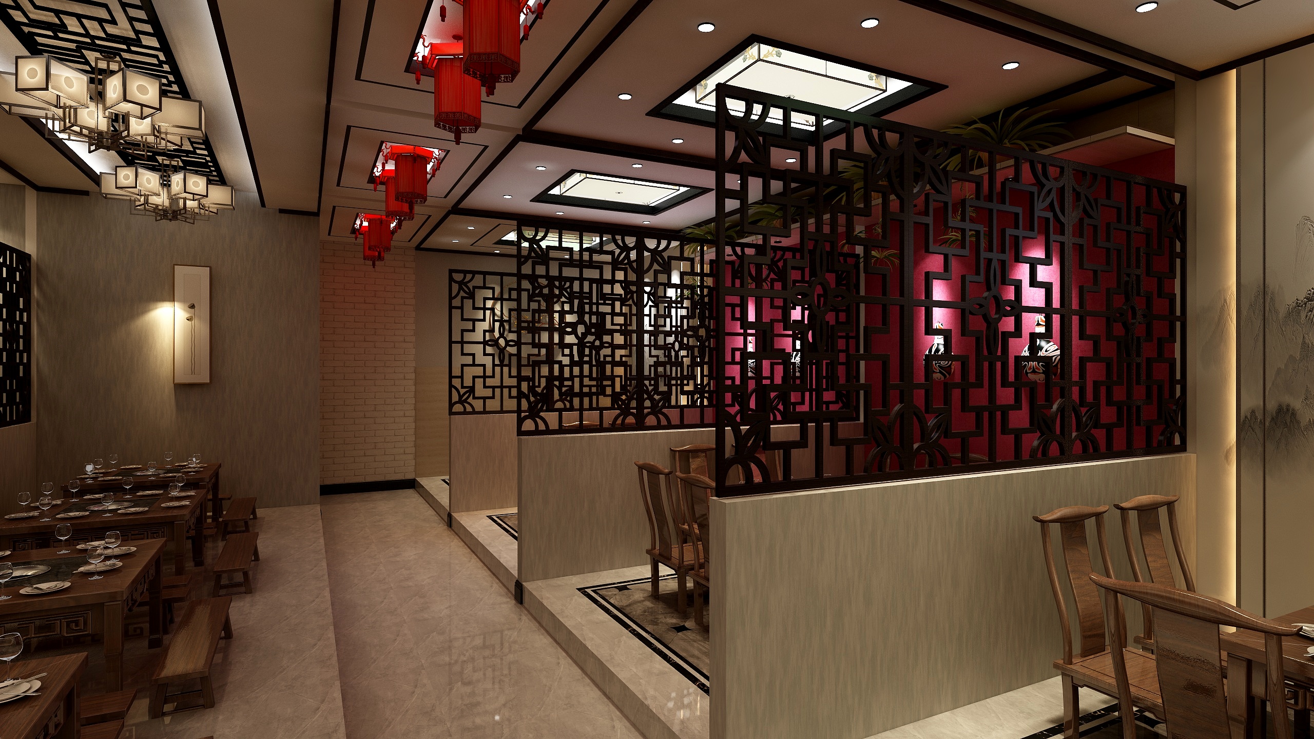 壹点设计01-火锅店-装修设计方案