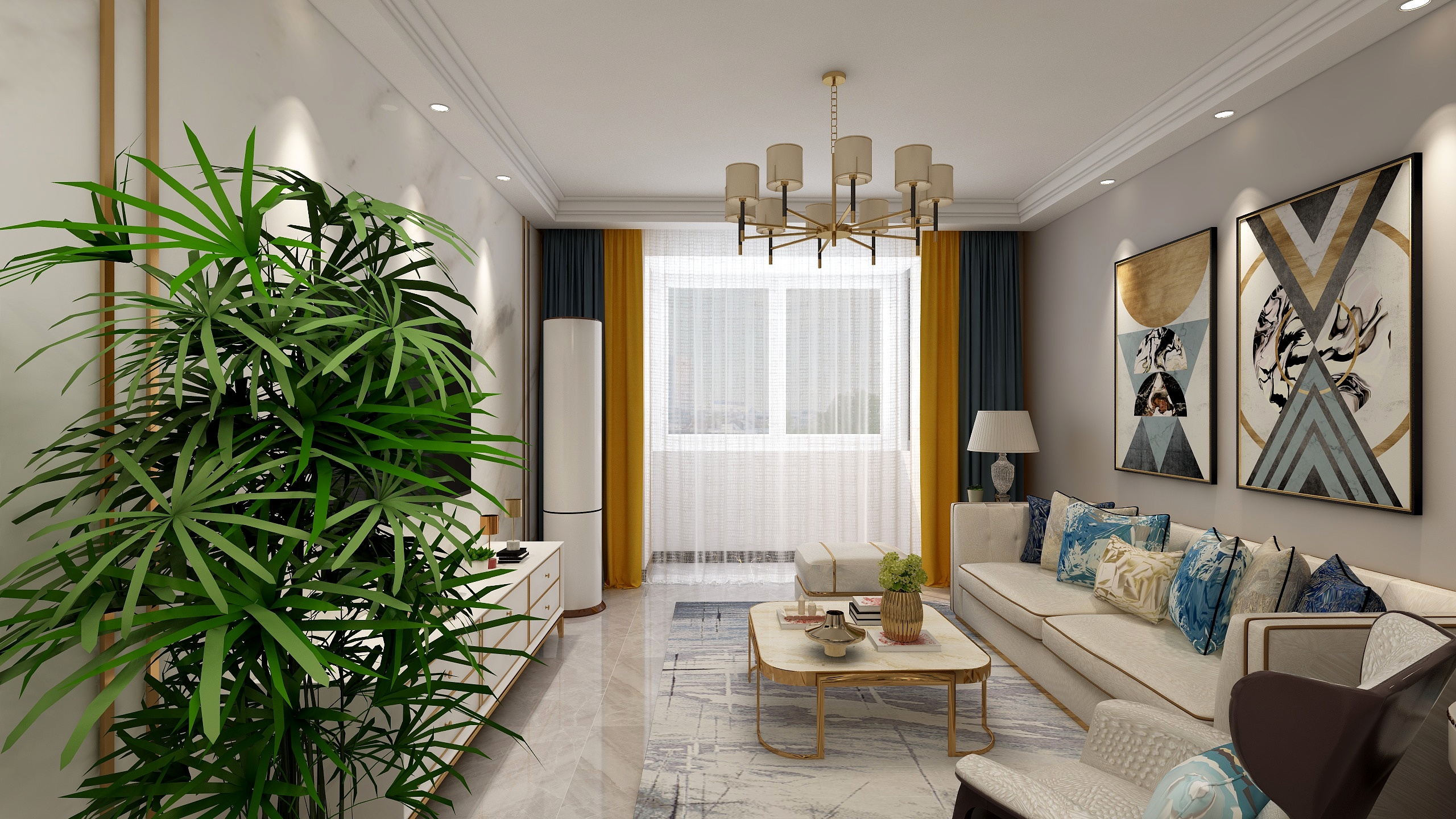 家有卓茹-富达山46-1-602-装修设计方案