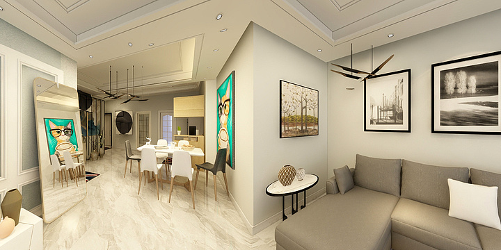 小性格-天锦城-装修设计方案