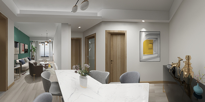 鲁米-未命名户型图-装修设计方案