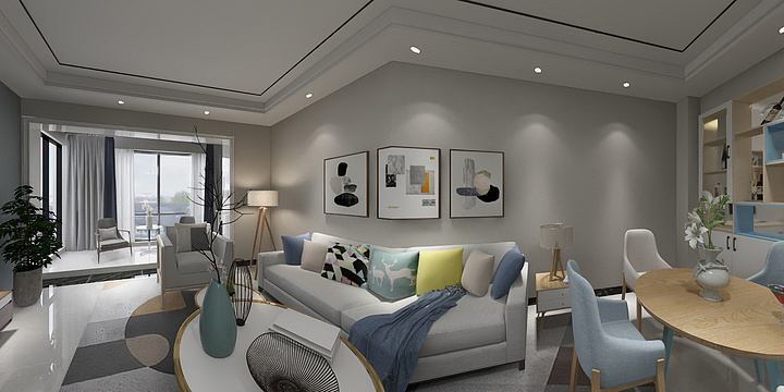 三木设计装修-西小区冯先生-装修设计方案