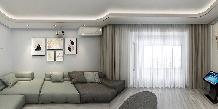 赵翔工作室-现代风格-装修设计方案