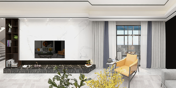 Lin江-黄杨郡17栋1单元4-2-装修设计方案