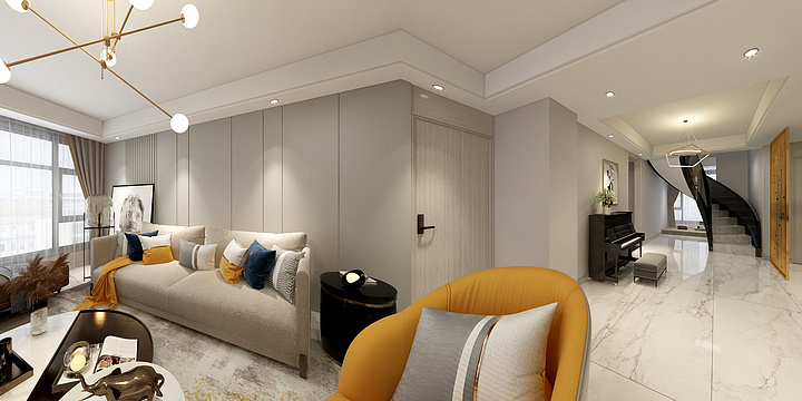 Mr陈慧江-衢州张总全景方案-现代轻奢-视频稿-装修设计方案