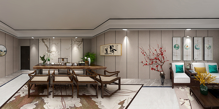 桐乡市布之巅家纺有限公司-方案-装修设计方案