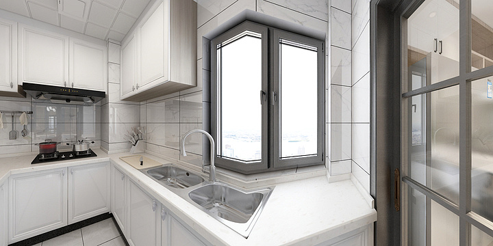 登超装饰-幸福城杨女士装修效果图-装修设计方案