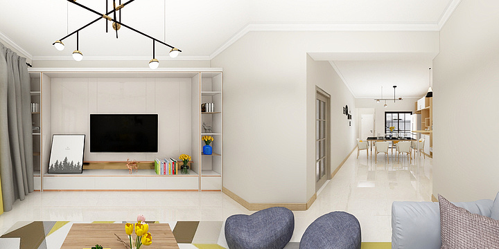 设计陈c-哥德～人和春天108-1-302-装修设计方案