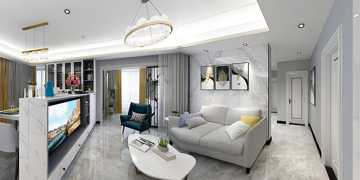 小小茜-银湾学府-装修设计方案