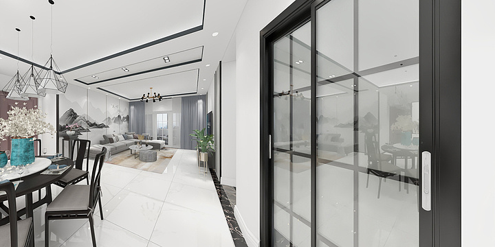 蓝汇装饰-大爱城-装修设计方案