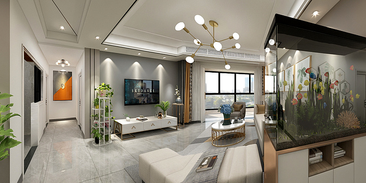 蔡其飞-九城新天地5栋-装修设计方案