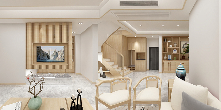 苍玄设计事务所-重庆奥园禅意—苍玄设计事务所-装修设计方案