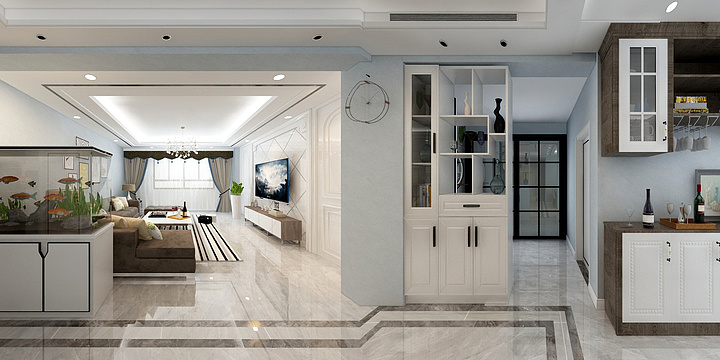 壹方空间全案设计-七星花园-装修设计方案