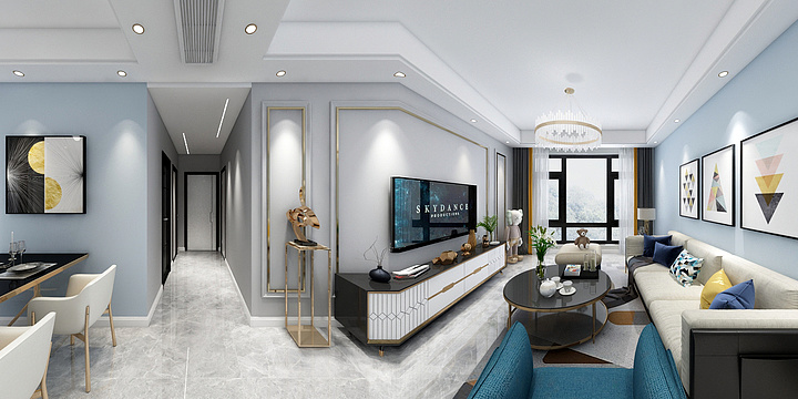 九洲设计-凤凰国际（郑晓冬）-装修设计方案