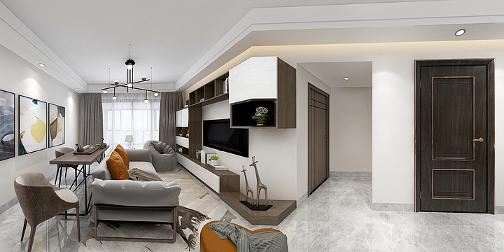 哈哈3333-名雅城8.0-装修设计方案