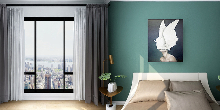 Designer赵妍-中庚当代艺术80-装修设计方案