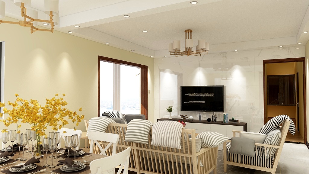 昆明俊鑫装饰设计Gasz-吾悦花园-装修设计方案