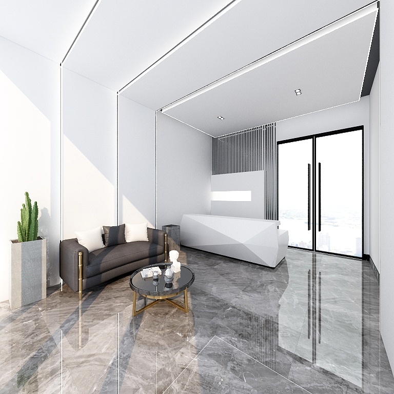 一二三一-酒店大厅-装修设计方案