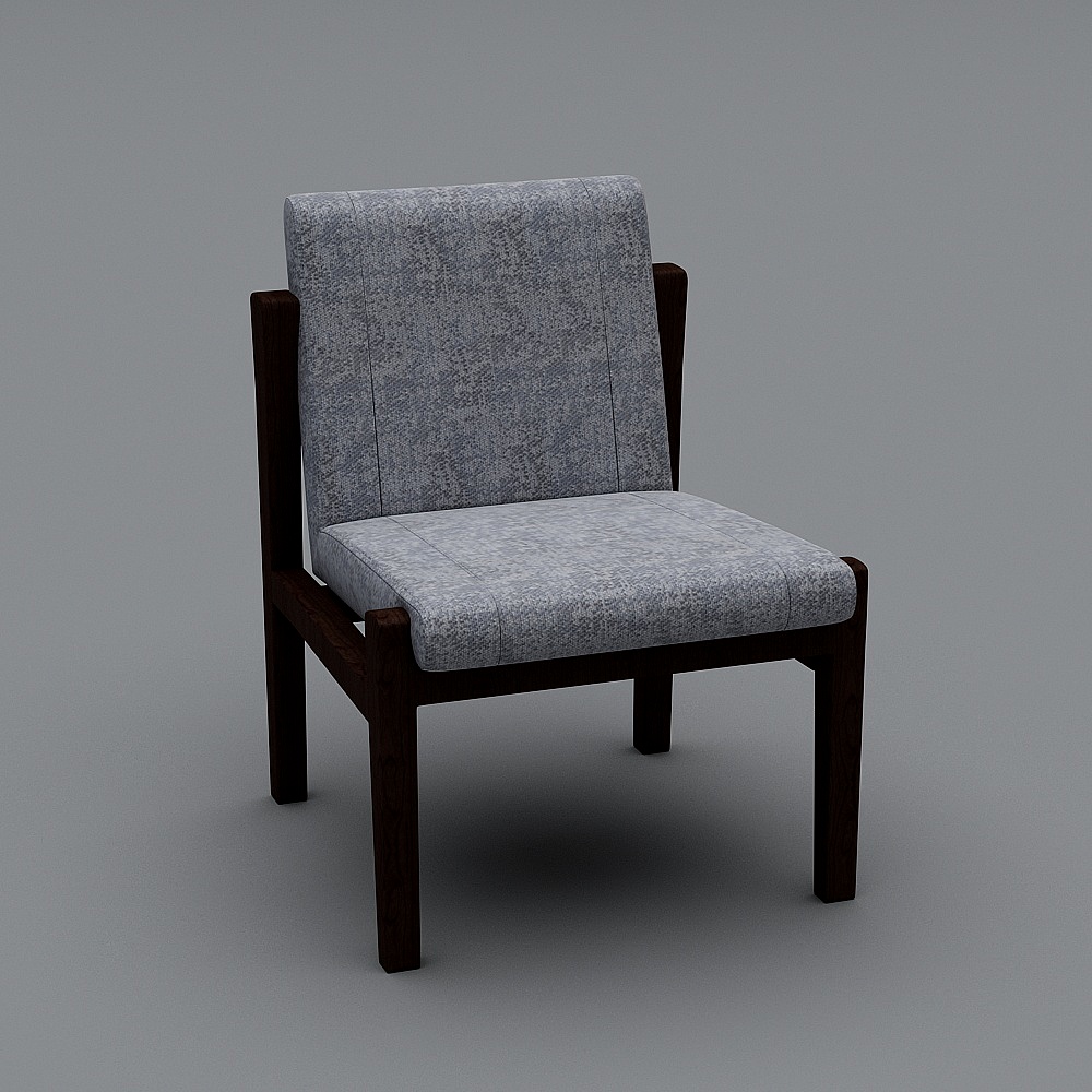 卡昂家居-卡昂系列-餐椅-CA007Y3D模型