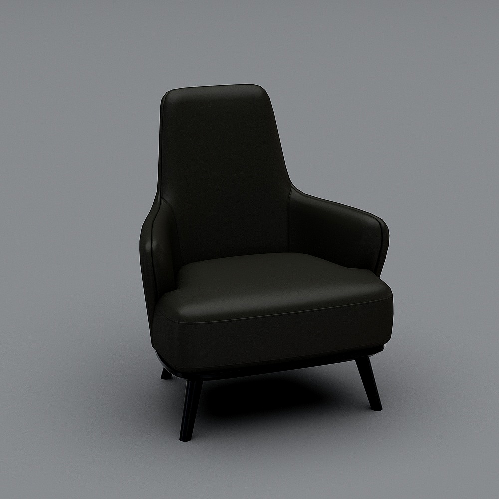 10单椅3D模型