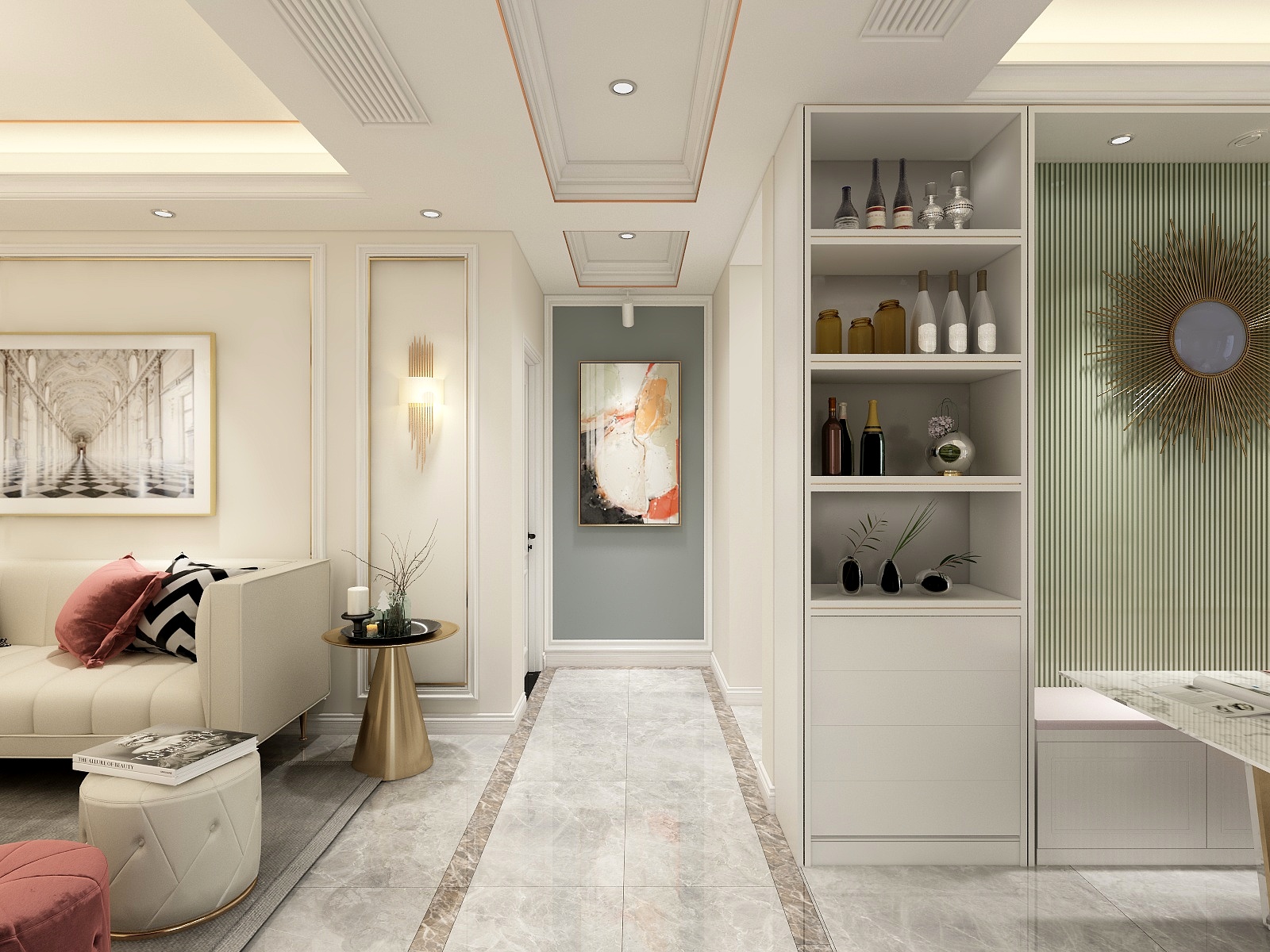 一只暴富鱼-保利花园-装修设计方案