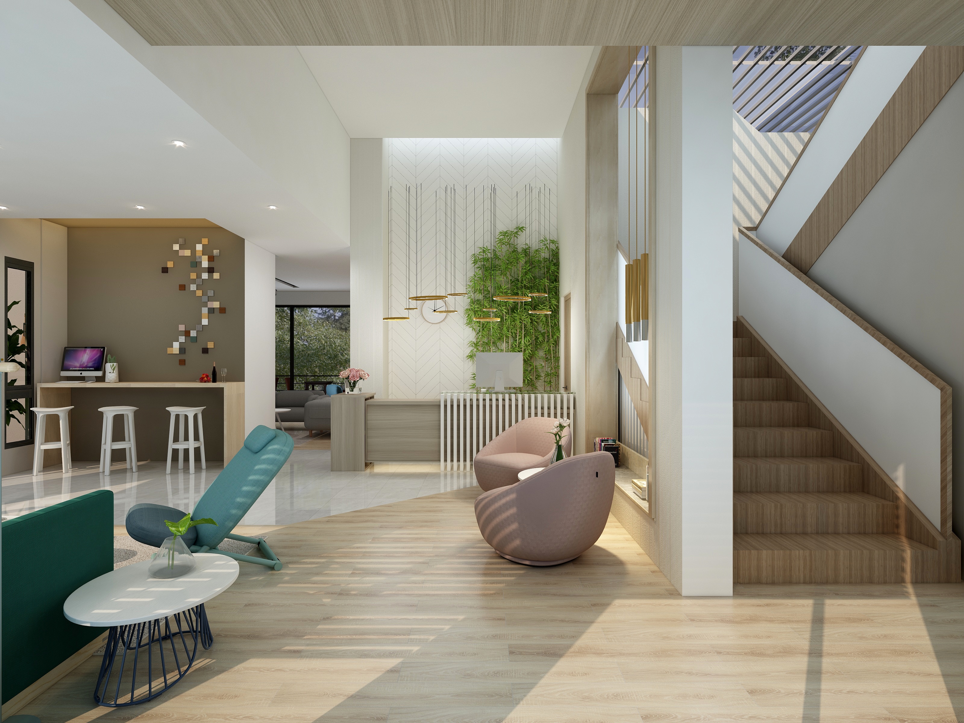 世鹏-森-Homestay酒店公区-装修设计方案