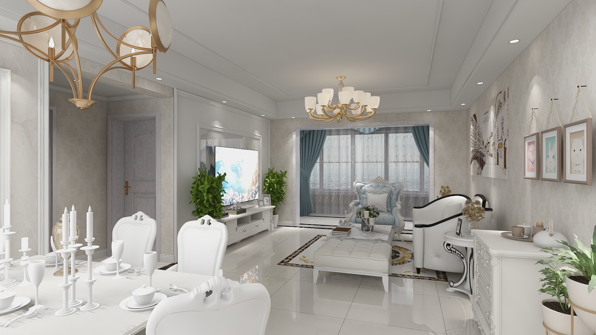 匡强-保利大都汇4-305鞋柜-装修设计方案