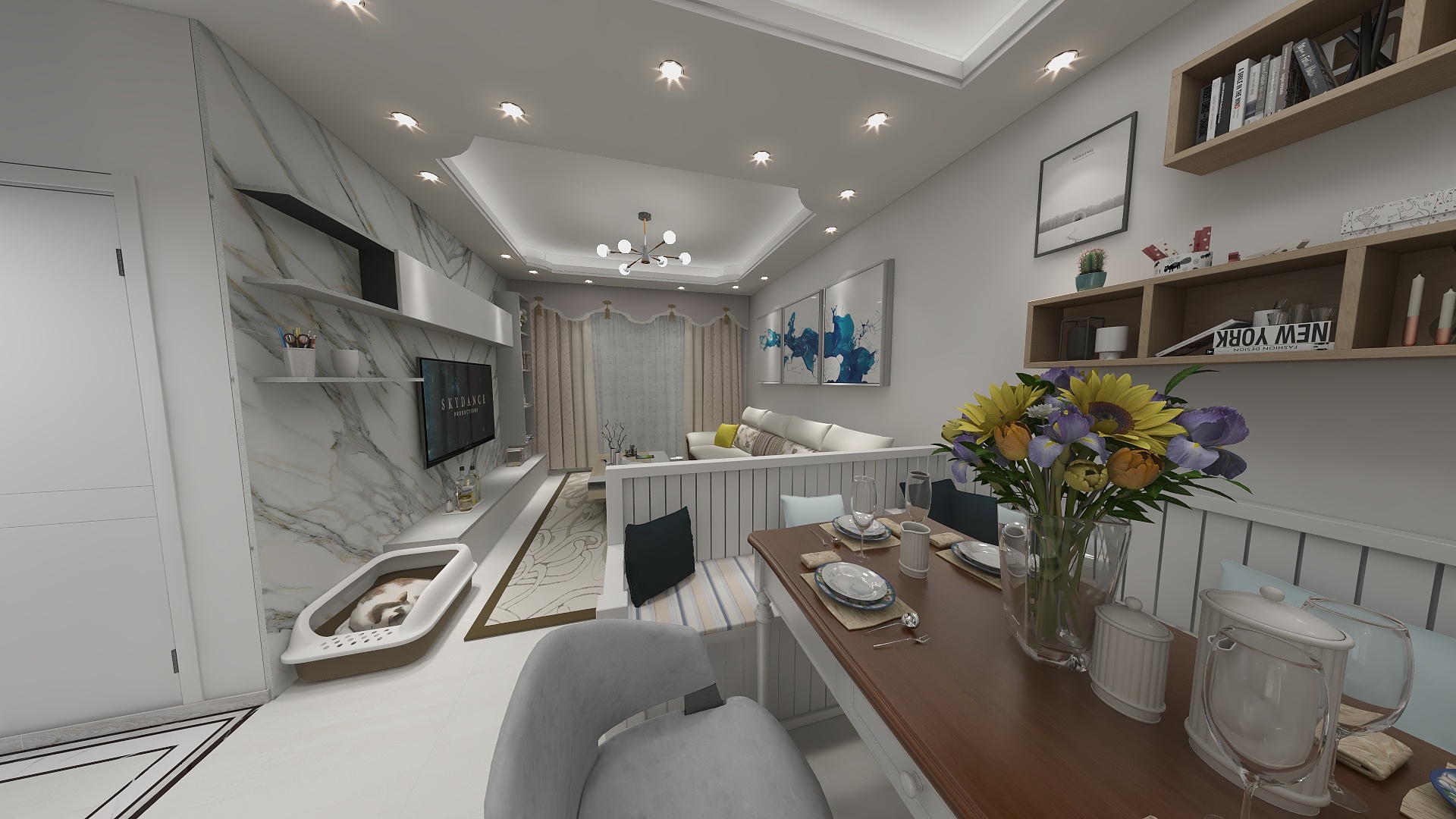 设计~依依-德信海德公园-装修设计方案