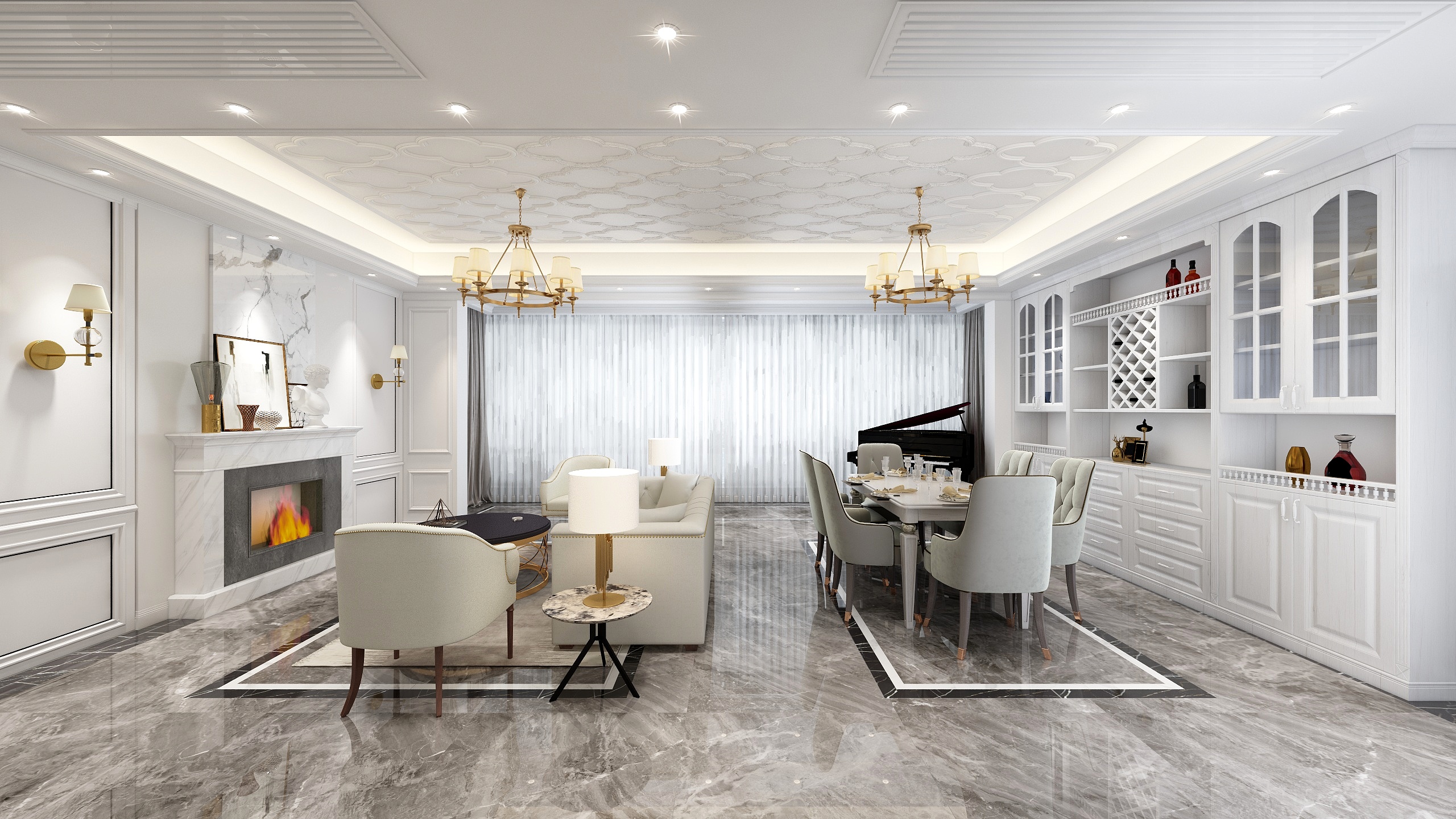 一木深-寰宇江山壹栋户型1-装修设计方案