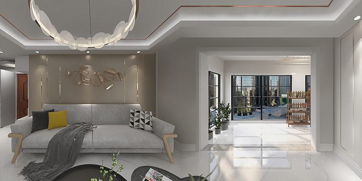 饰嘉装饰--装好每一家-花语城88平米-装修设计方案