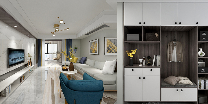 逸点点设计-壹品澜湾蔡先生雅居-装修设计方案