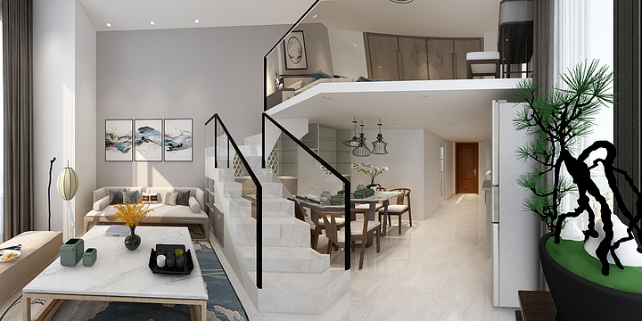 御坂美琴33-滨江公馆端户-装修设计方案