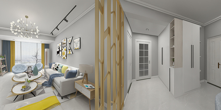 胡敉国-隆鑫印象城邦-装修设计方案